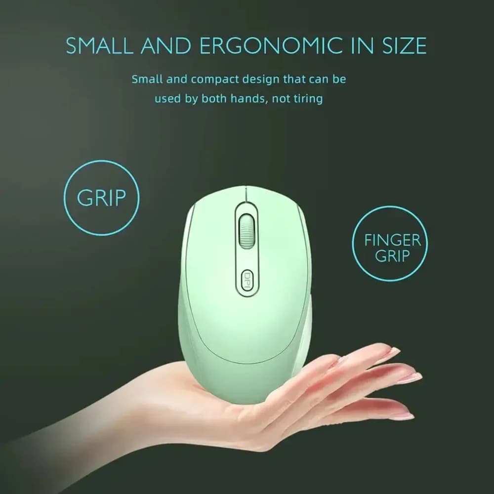 Wireless Optical Mouse with Dual Connection