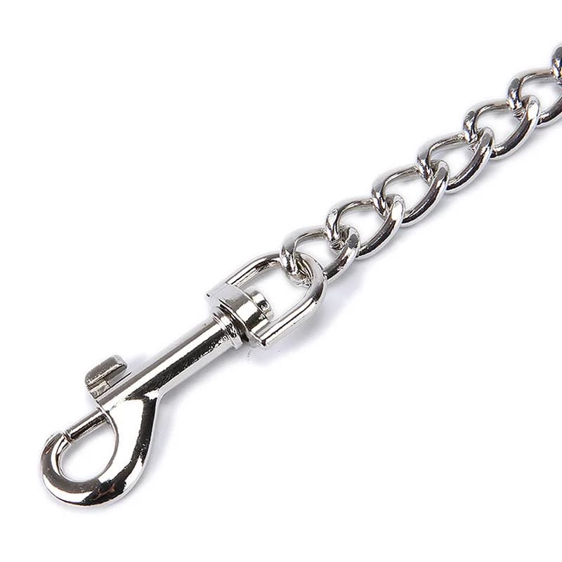 Double Dog Leash Coupler Stainless Steel