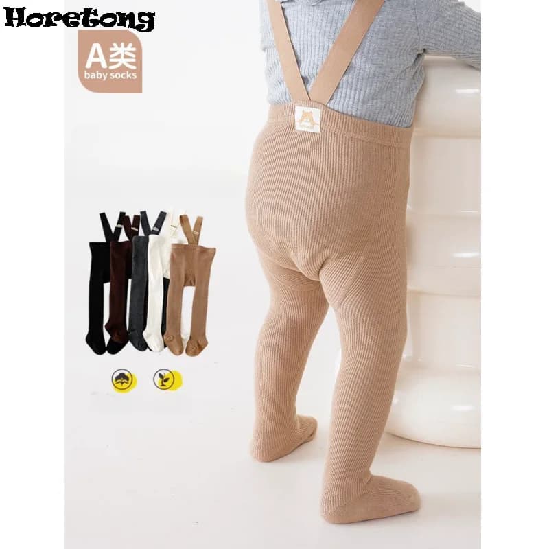 Infant Cotton Footed Tights High Waist