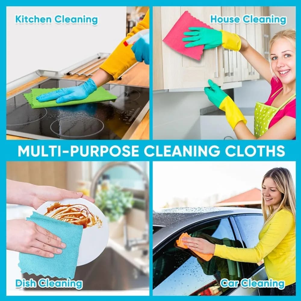Microfiber Cleaning Cloth 24-Pack