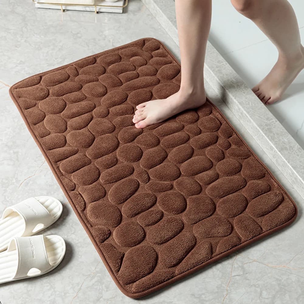 Non-Slip Absorbent Bathroom Floor Mat