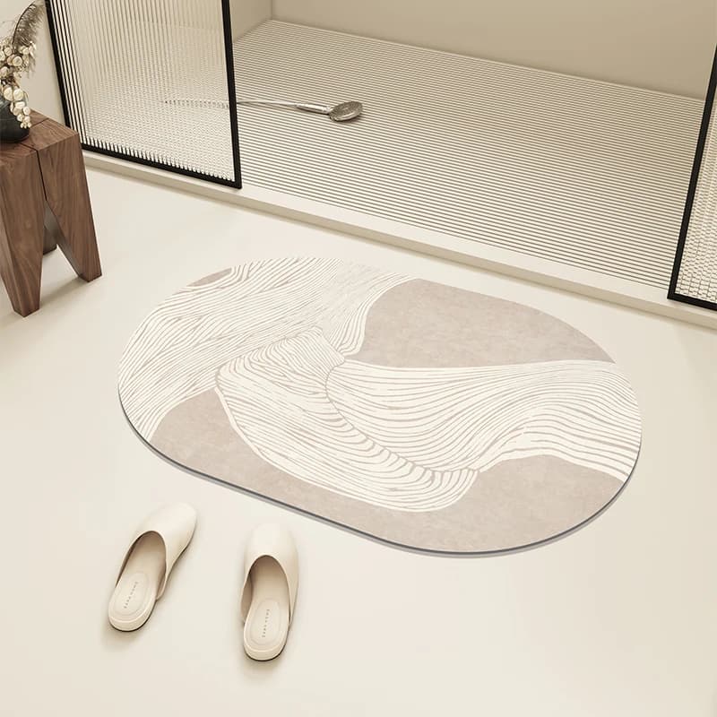 Diatomaceous Mud Absorbent Bath Mat