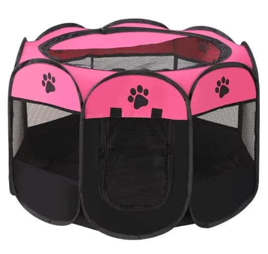 Octagonal Portable Pet Kennel