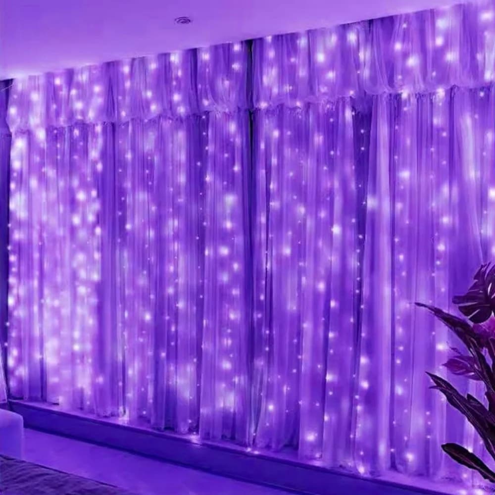 LED Fairy String Curtain Lights 3m/6m