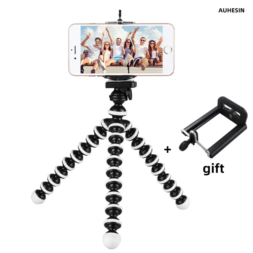 Phone Tripod Stand with Flexible Octopus Legs