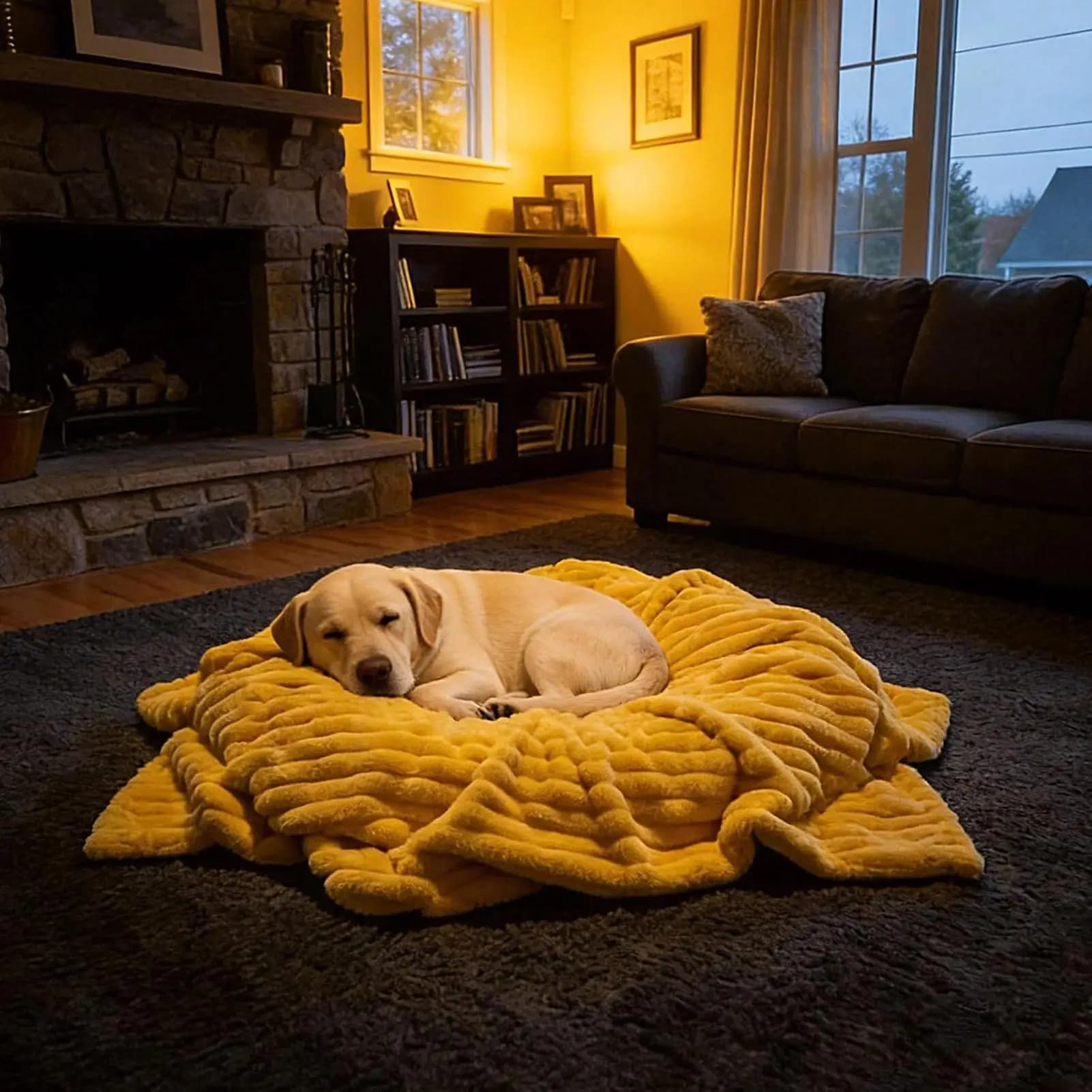 Washable Coral Velvet Pet Blanket