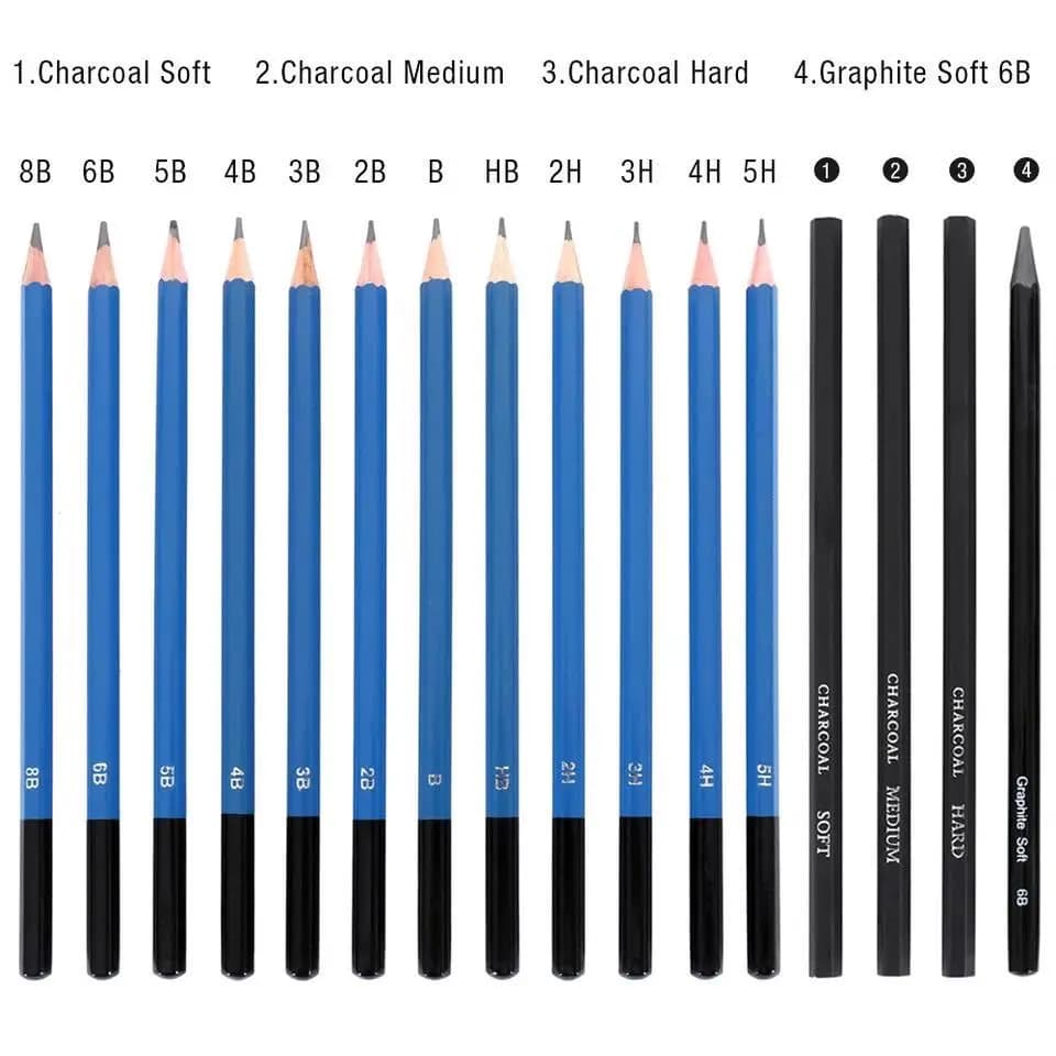 Professional Artist Sketching Pencil Set