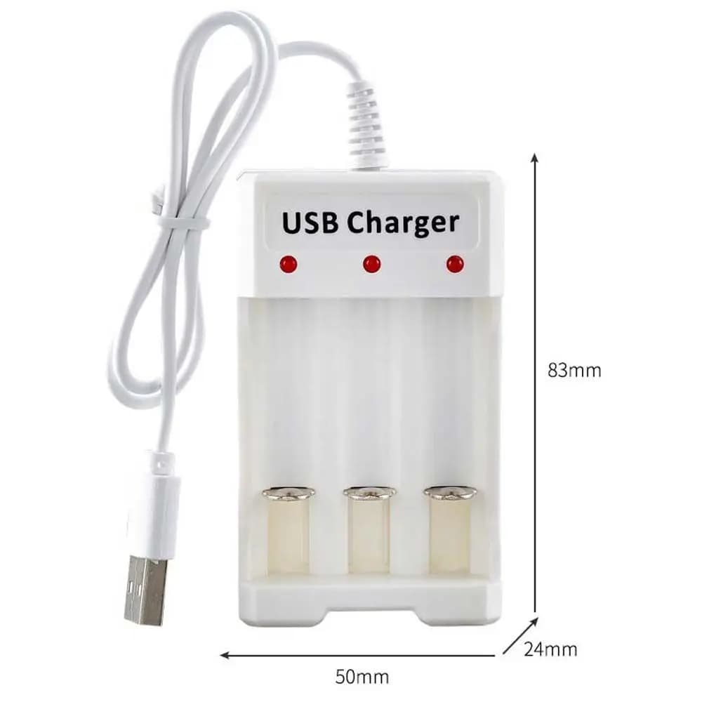 AA Rechargeable Battery Smart Charger