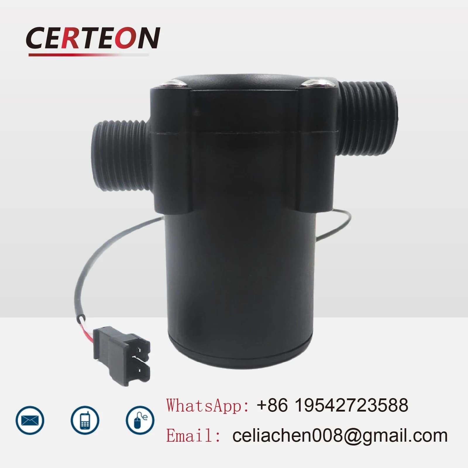 HY-3682 Water Flow Generator G1/2 Micro Hydro Generator Mini Hydraulic Turbine Shower Water Power 3V Igniter Generator