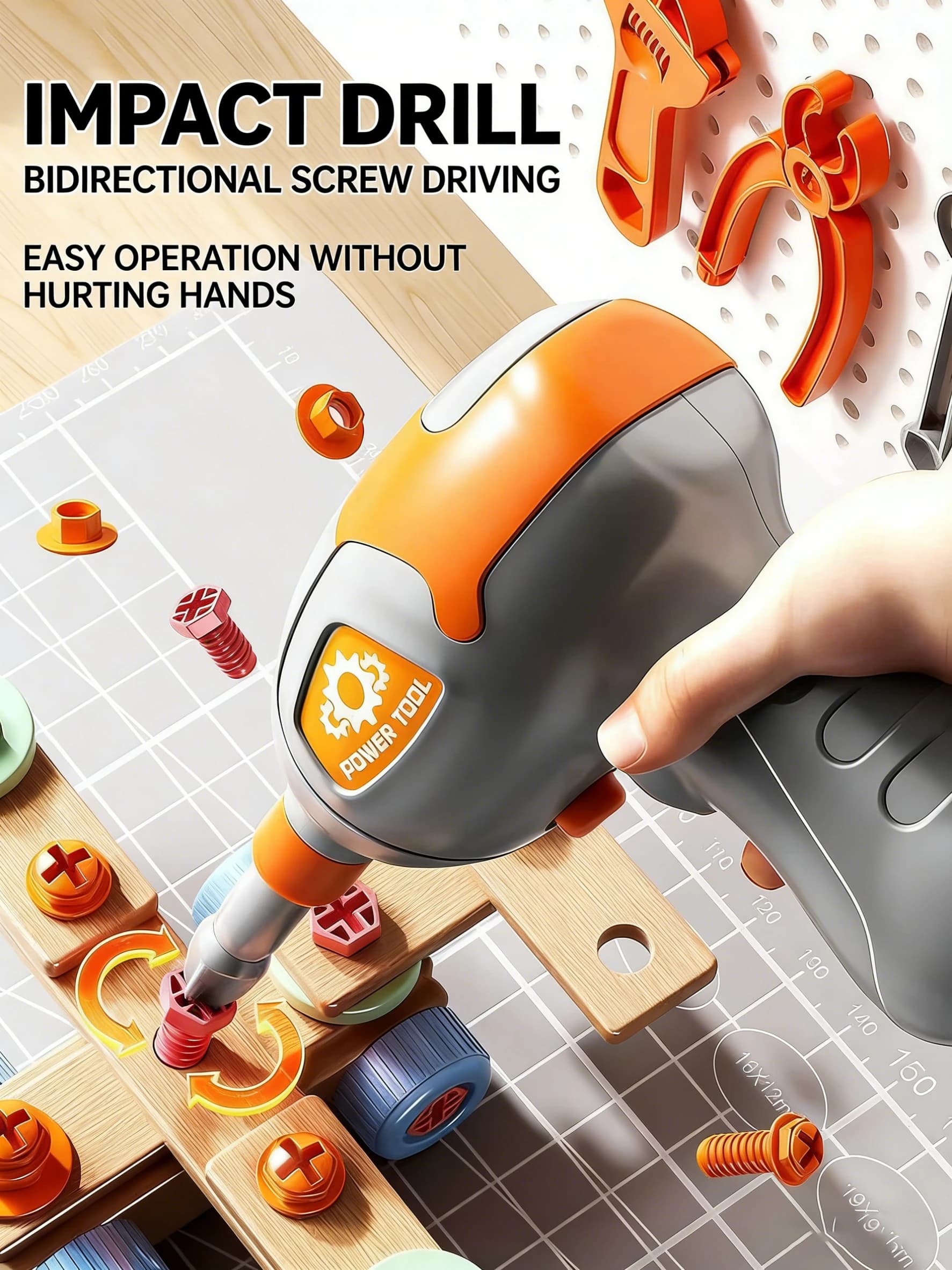 Kids Tool Set DIY Nut Assembly Toy