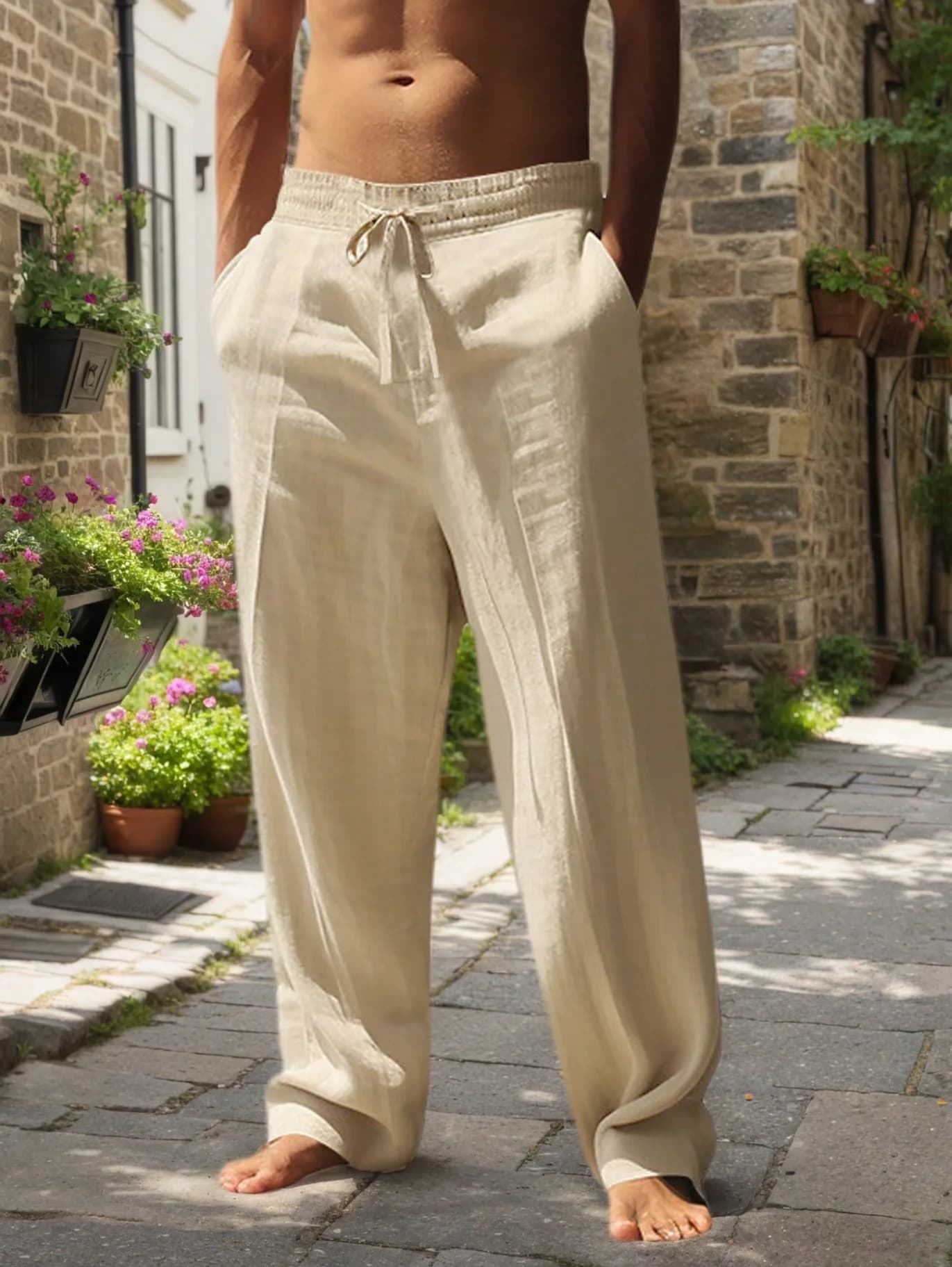 Men's Loose Beach Pants