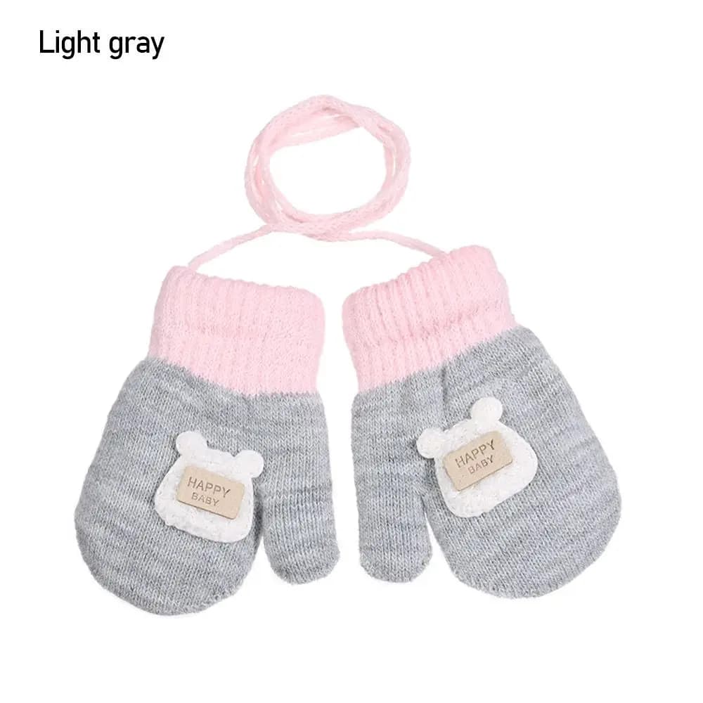 Toddler Winter Knitted Mittens