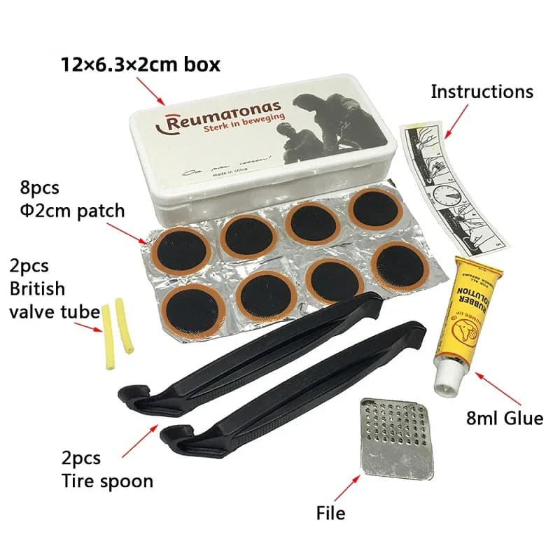 Portable Bicycle Tire Repair Kit