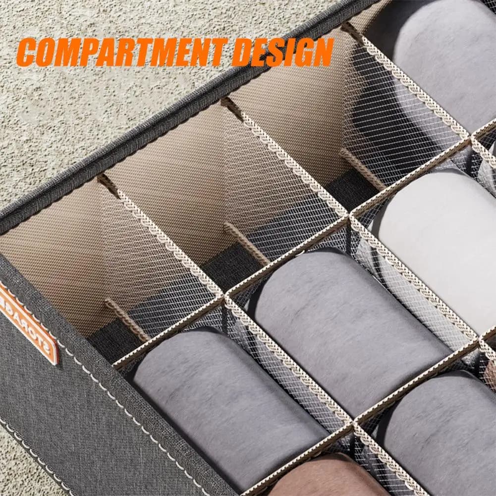 Underwear Organizers Socks Bra Storage Box Cabinet Drawer Organizer Storage Clothes Arrange Household Classified Storage Case