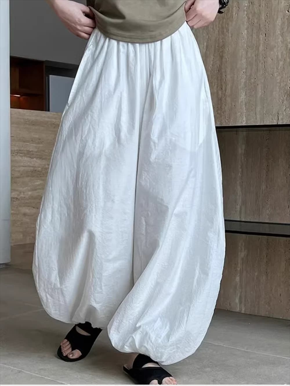 Women's Black Harem Pants