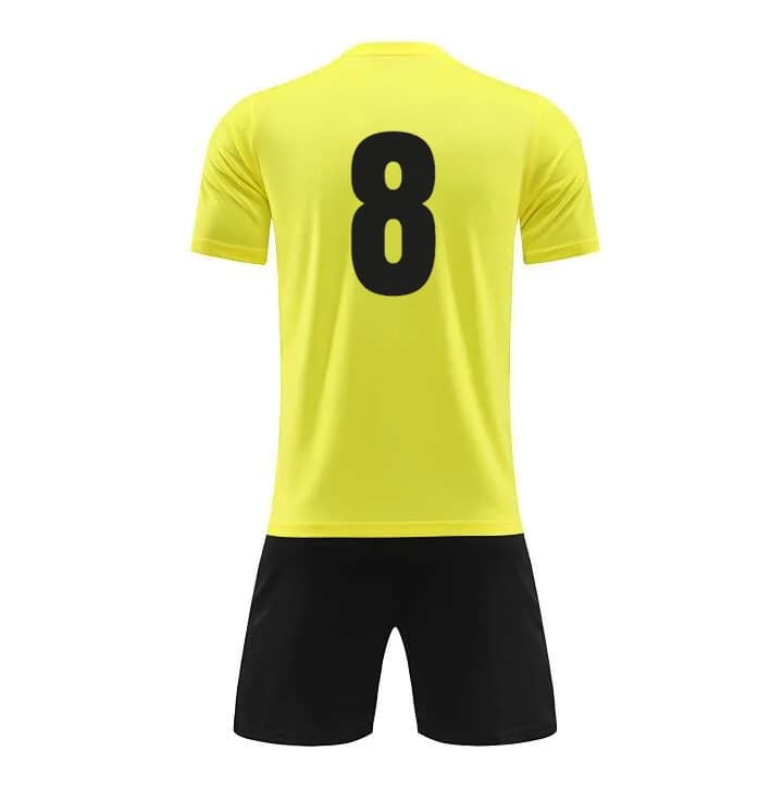 Unisex Blank Soccer Jersey Set