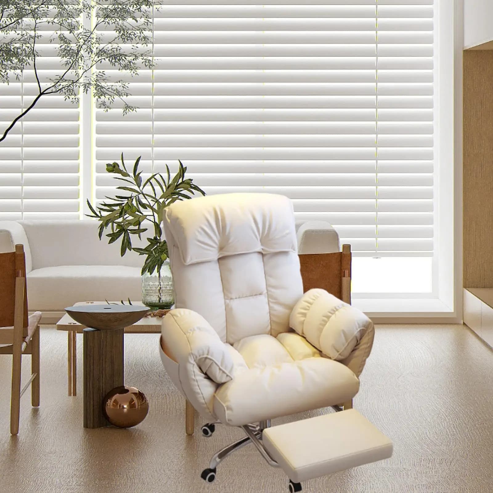 Executive High-Back Reclining Office Chair