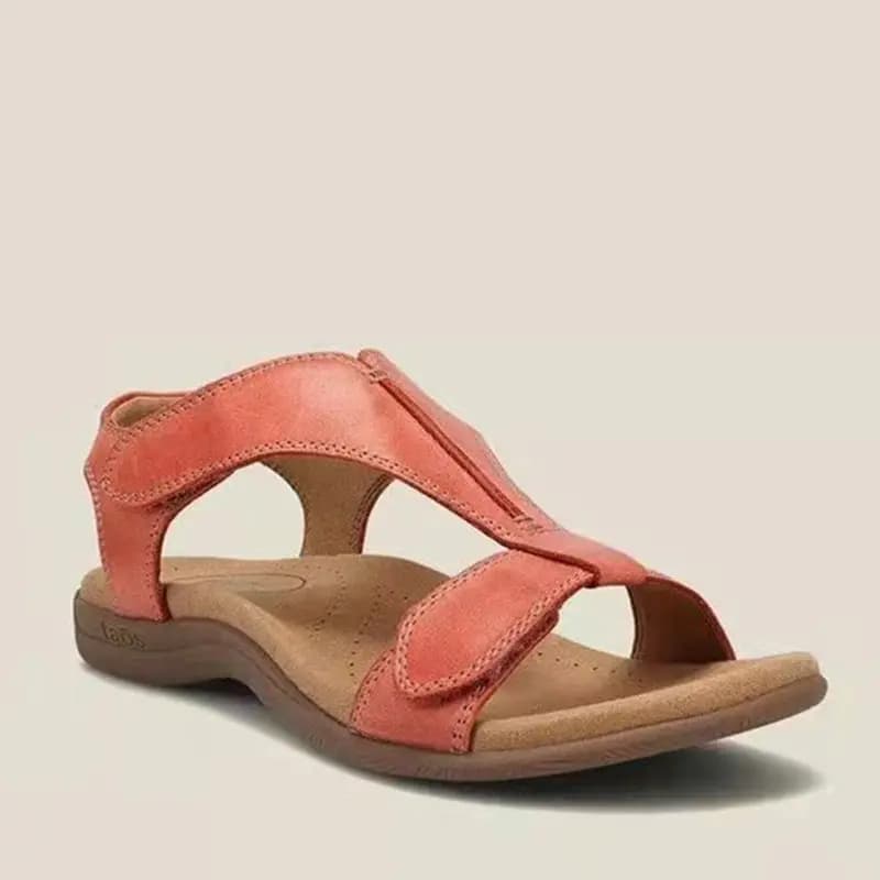 Women's Comfortable Cross Strap Flat Sandals