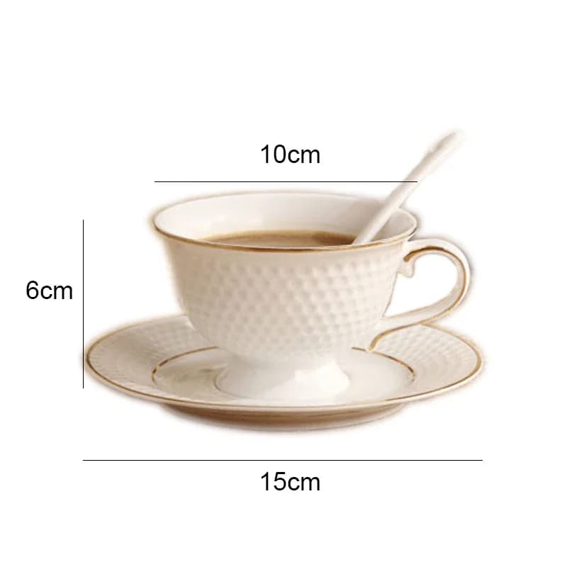Porcelain Tea and Coffee Cup Set