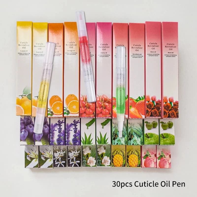 Cuticle Oil Pen Set with Brush Applicator