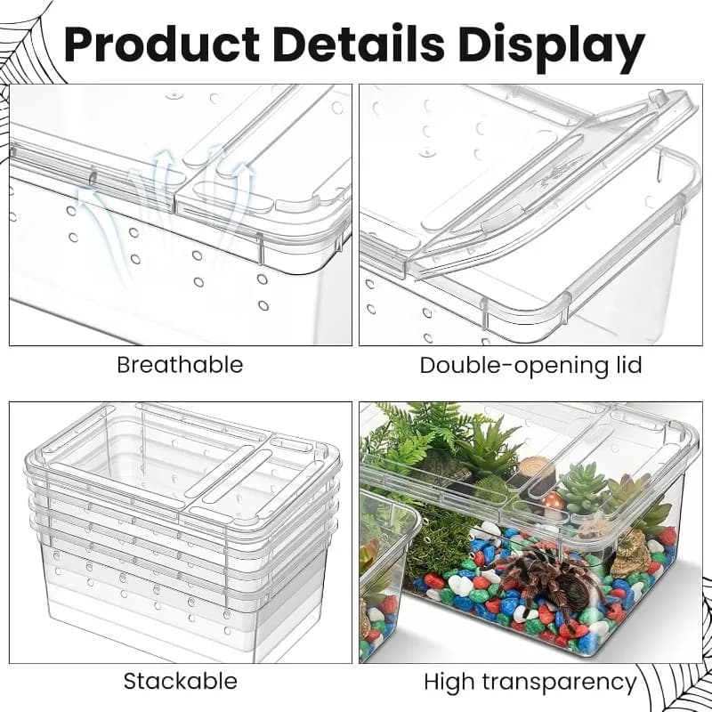 Reptile Breeding Box Terrarium Enclosure