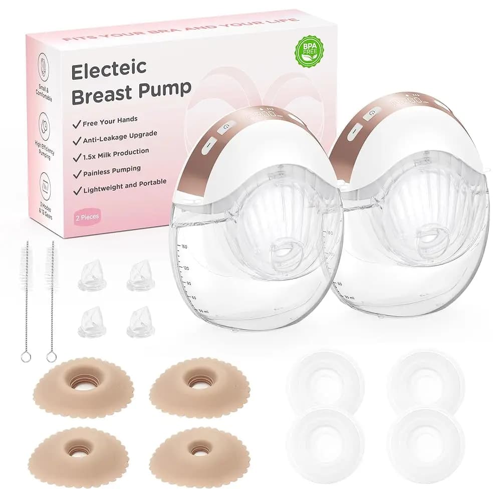 Electric Breast Pump with 3 Modes and 12 Levels