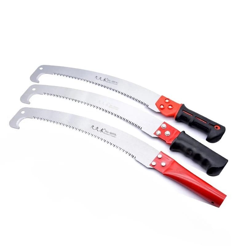 Curved Pruning Saw with Iron Handle