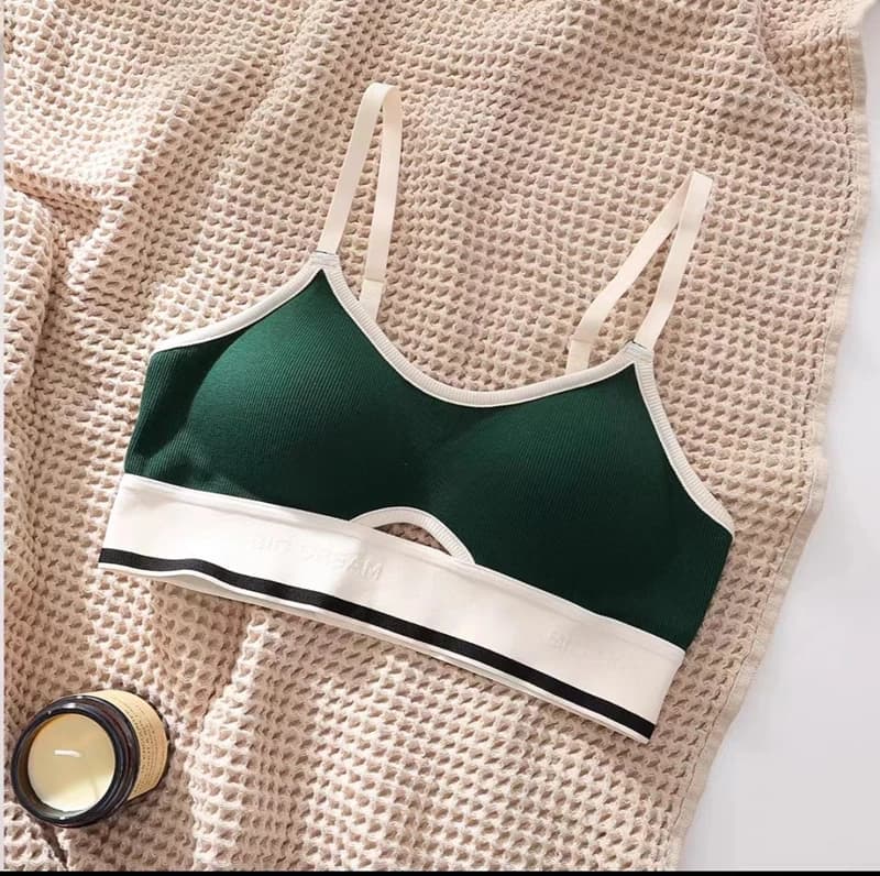Women's Rimless Push-Up Sports Bra