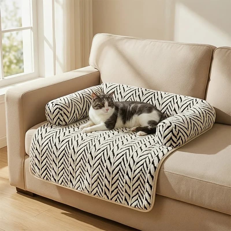 Pet Cushion Bed for Cats and Small Dogs