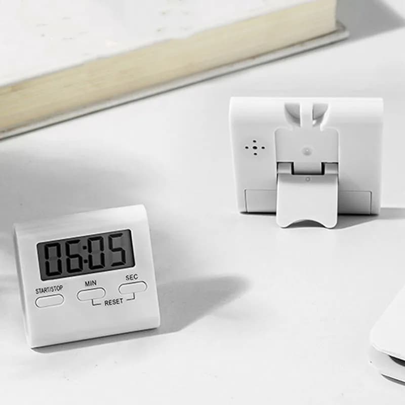 Magnetic Kitchen Gadget Digital Kitchen Timer - LCD Manual Countdown Cooking Timer Mechanical Digital Timer for Cooking