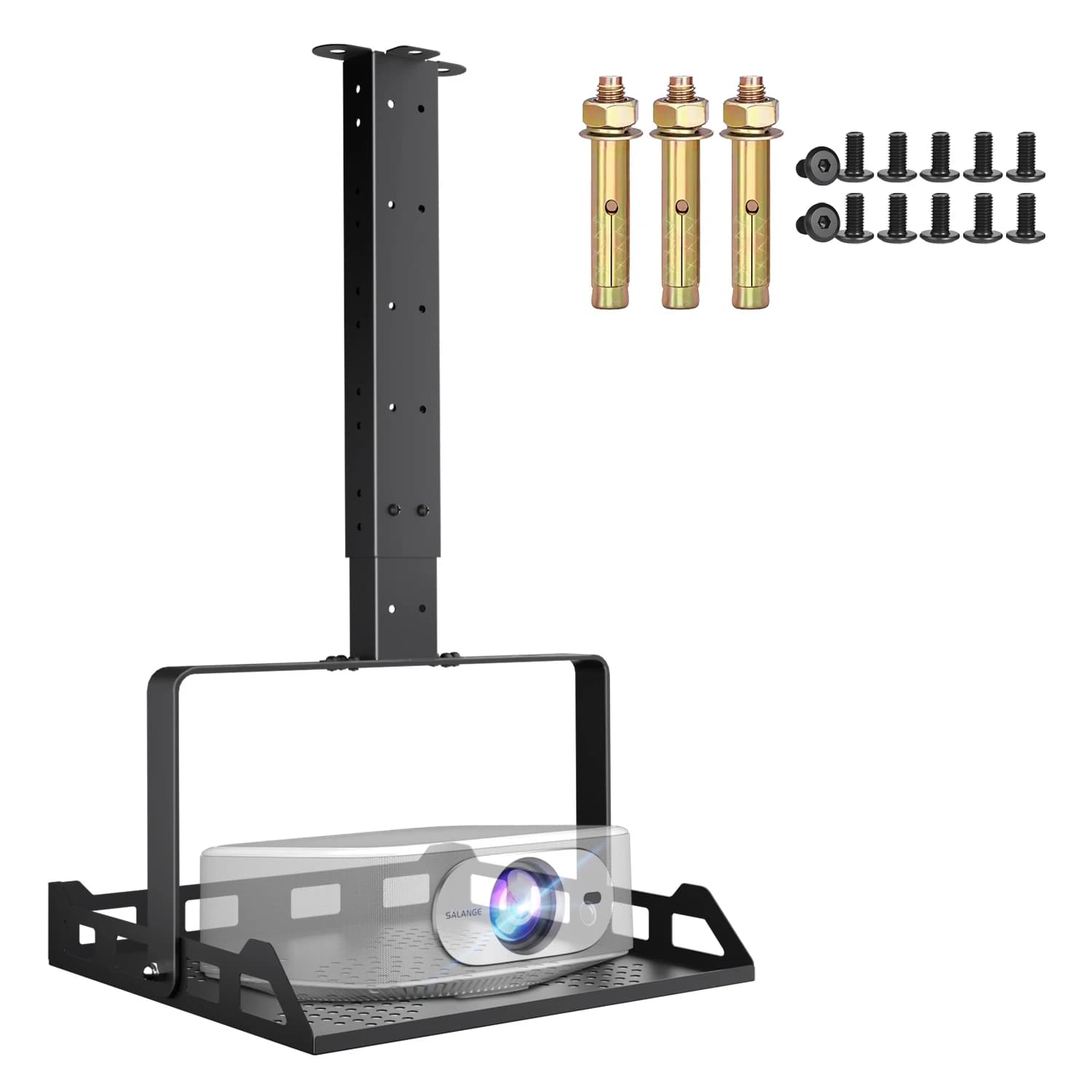 Projector Ceiling Mount Bracket with Height Adjustment