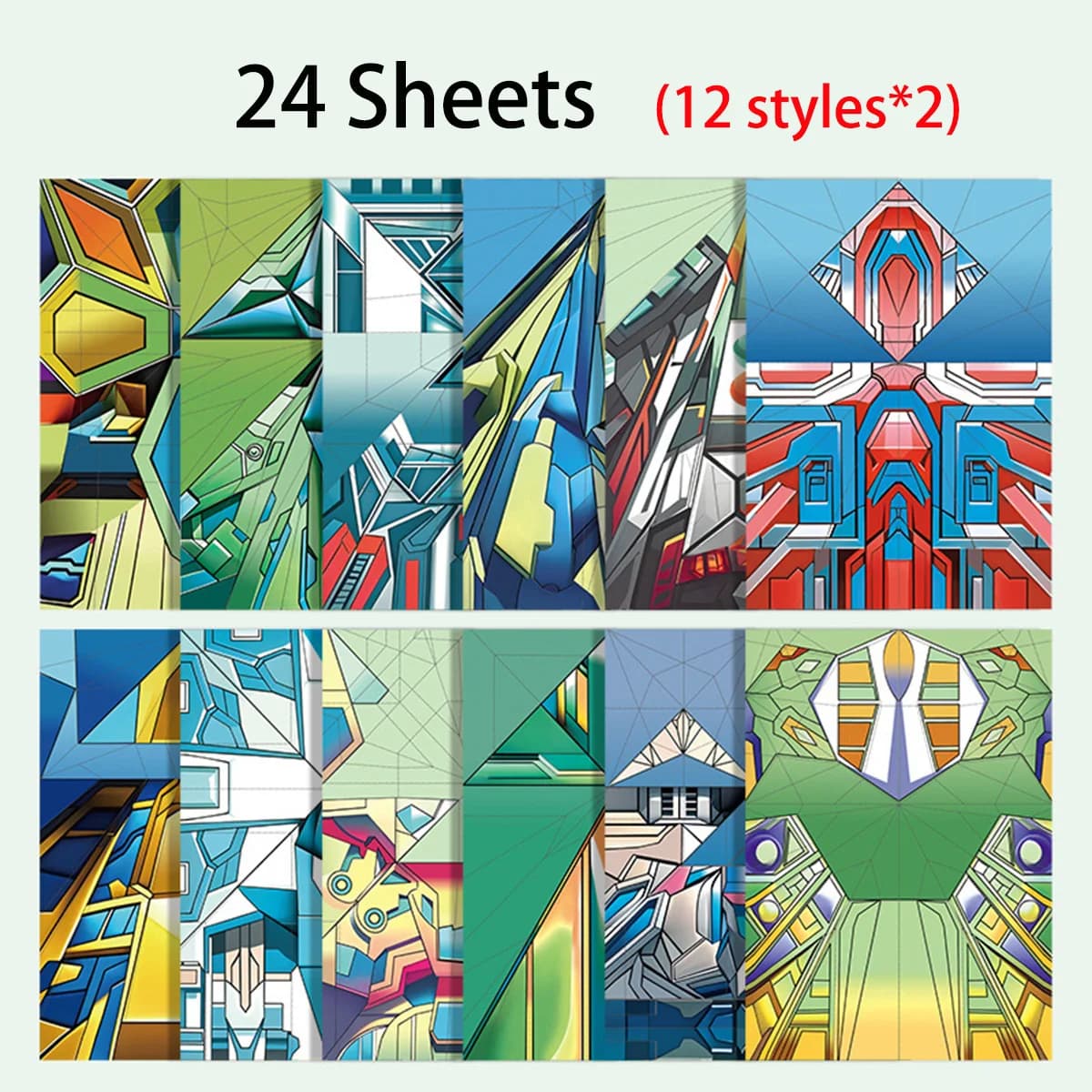 Paper Airplane Kit with 12 Classic Designs