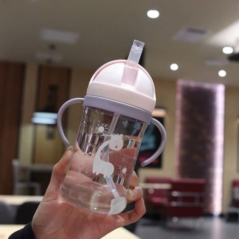 Sippy Cup with Straw and Gravity Ball