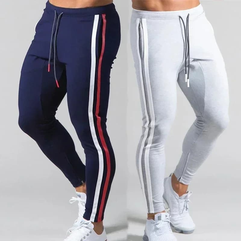 Men's Striped Joggers
