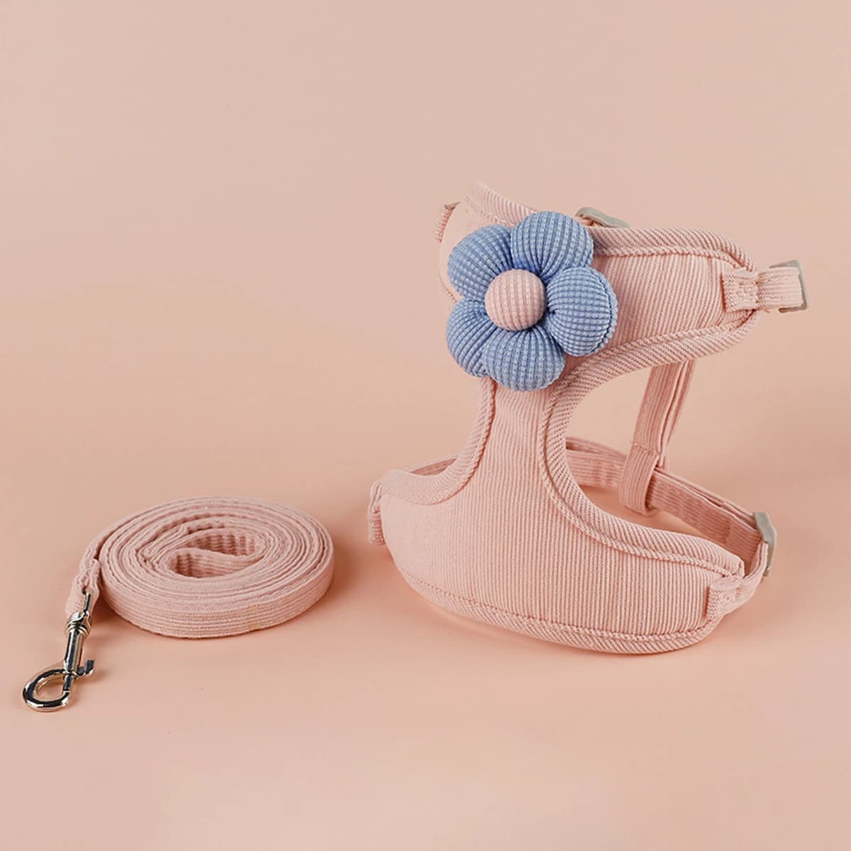 Adjustable Harness and Leash Set for Small Pets