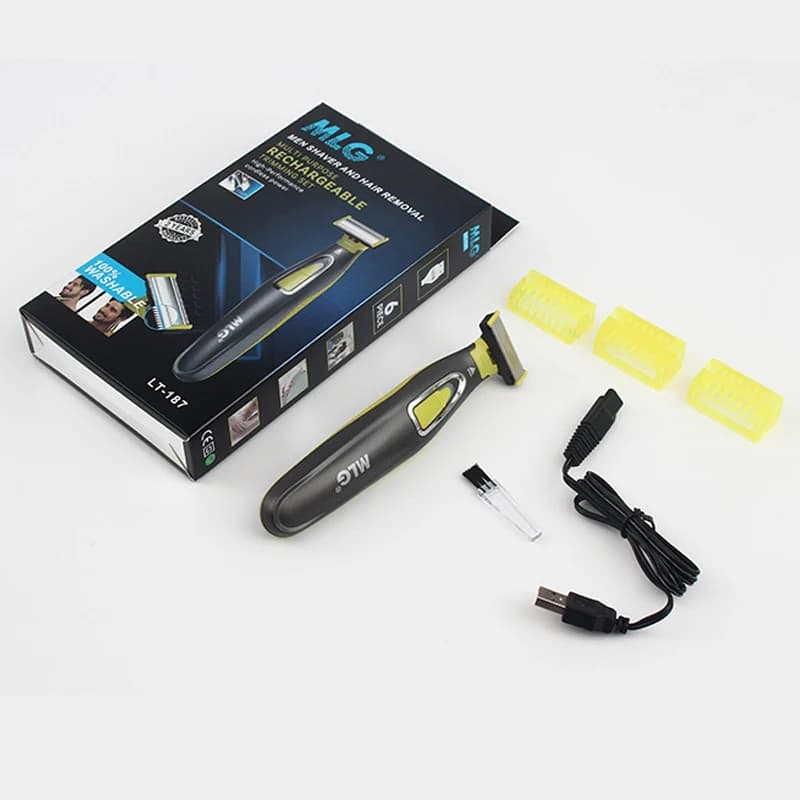 Wet Dry Electric Shaver for Face and Body