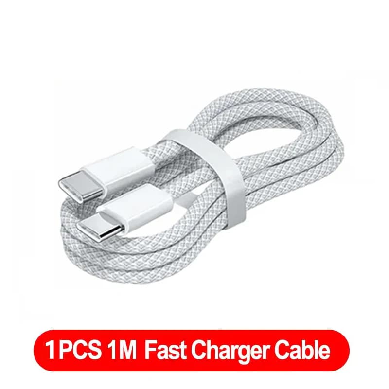 65W GaN USB C Charger 2-Port Fast Charging Phone Charger Power Adapter For iPhone Samsung Xiaomi Type C EU/US Plug Wall Charger