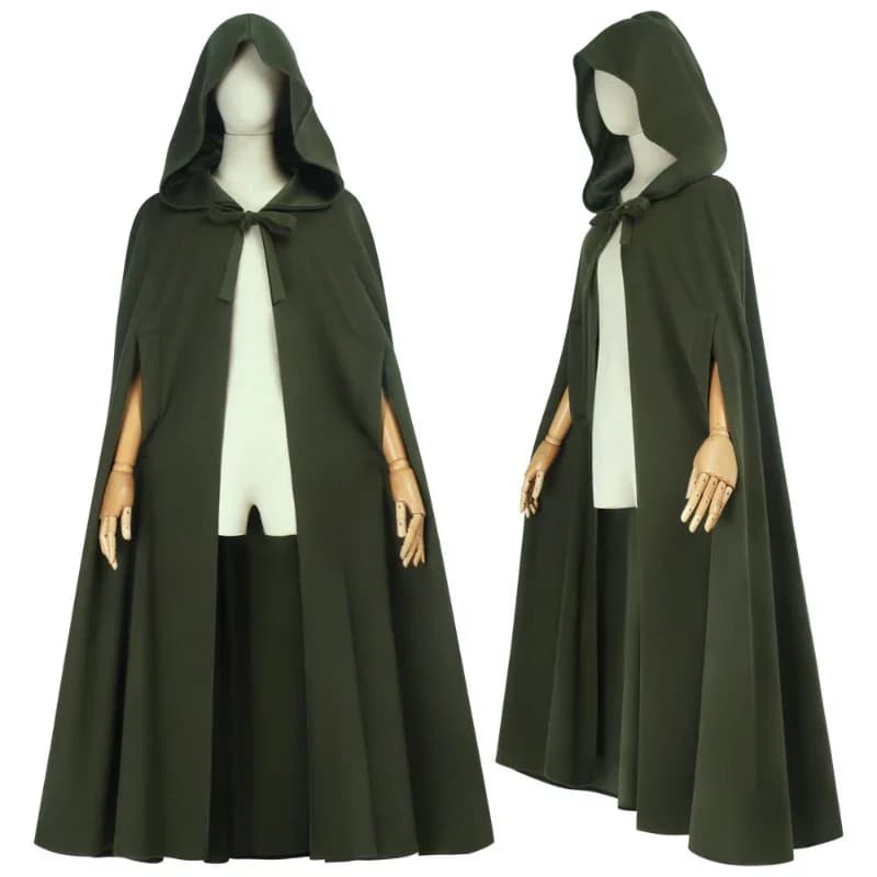 Medieval Hooded Robe Cloak
