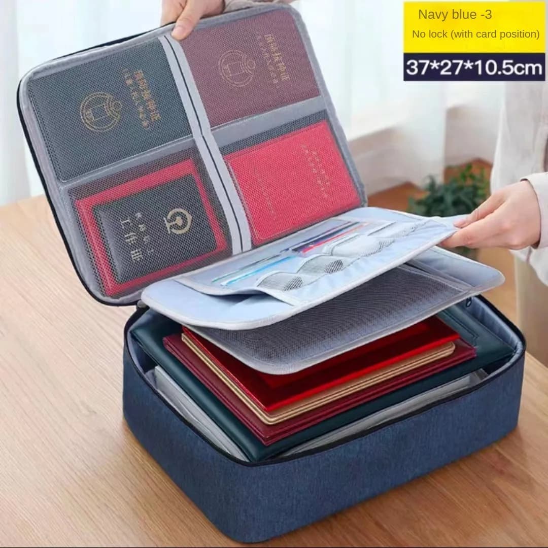 Document Storage Bag Organizer Boxes Bins Baskets Drawer Container Home Storage Organization Accessories Supplies