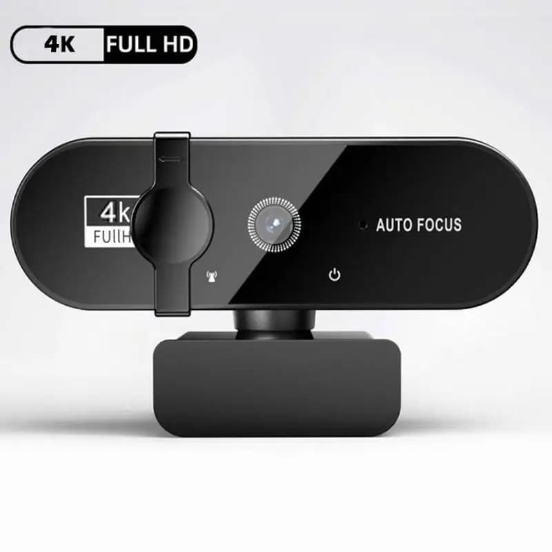 4K Webcam Video Camera 2K Autofocus Streaming Web Cam With Microphone 30fps USB Full HD 1080P Webcams for PC/Computer/Laptop