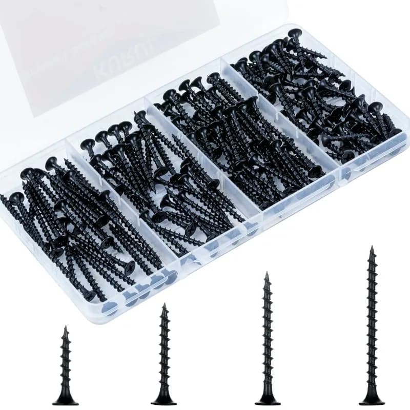 Drywall Screws Assortment Kit, 165 Pieces