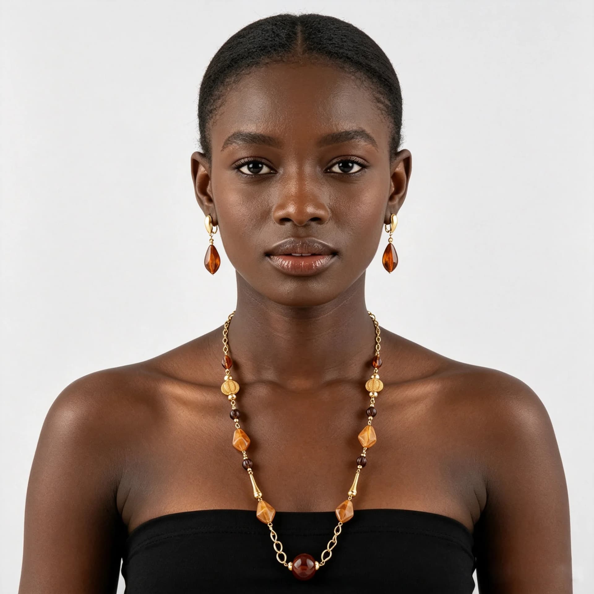 Jewelry and Accessory Sets Elegant Women's Set Brazilian Jewelry Set High Quality Agate Jewelry Gifts for Nigerian African Women