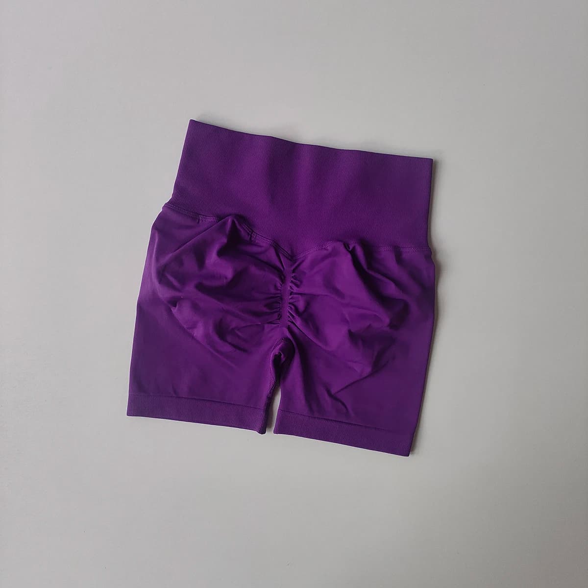 Summer High-Waist Women's Yoga Shorts Breathable Fitness Shorts Butt Lift Sports Running Cycling Push-Up Workout Gym Shorts