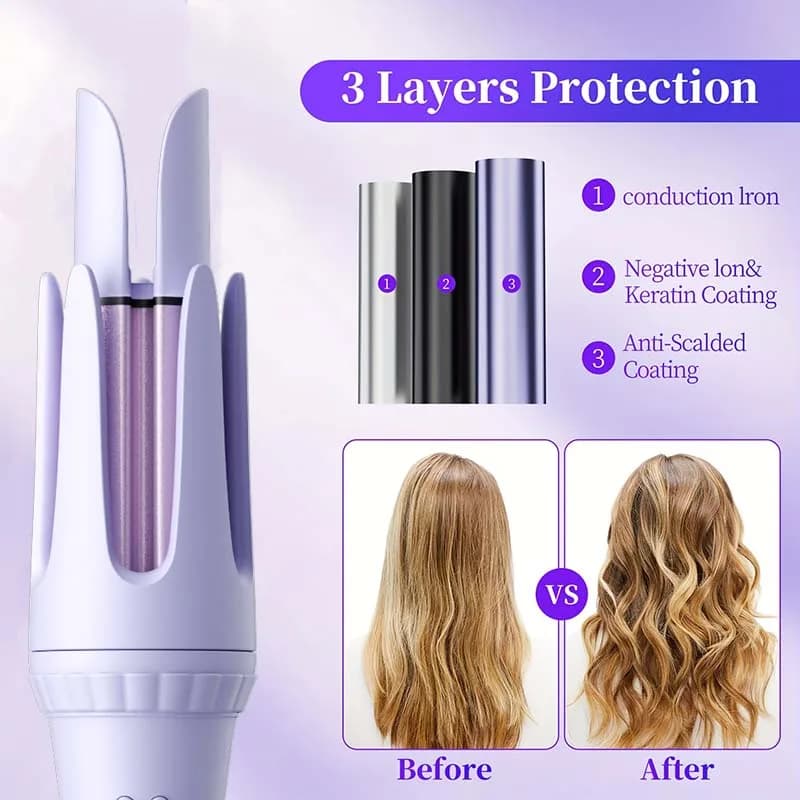 32mm Ceramic Curling Iron Wand