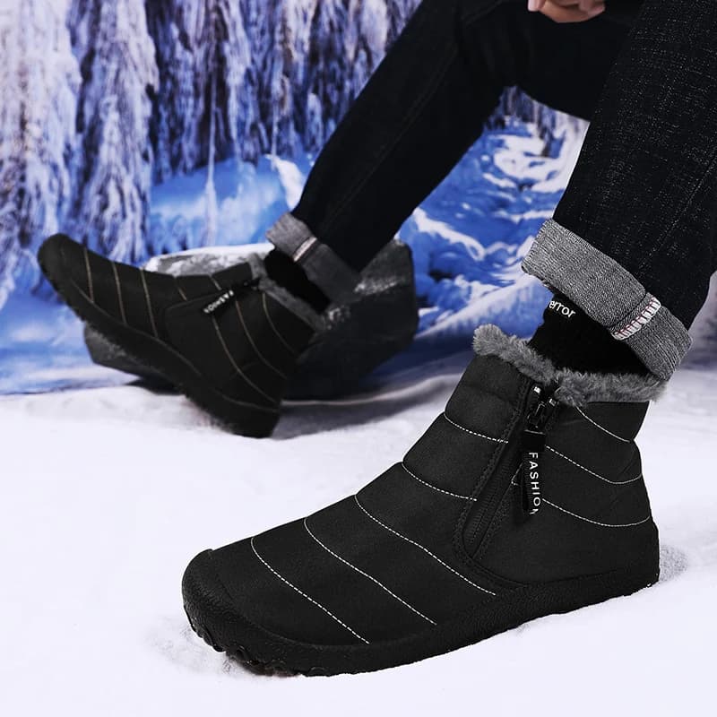 Men's Winter Snow Boots High Ankle