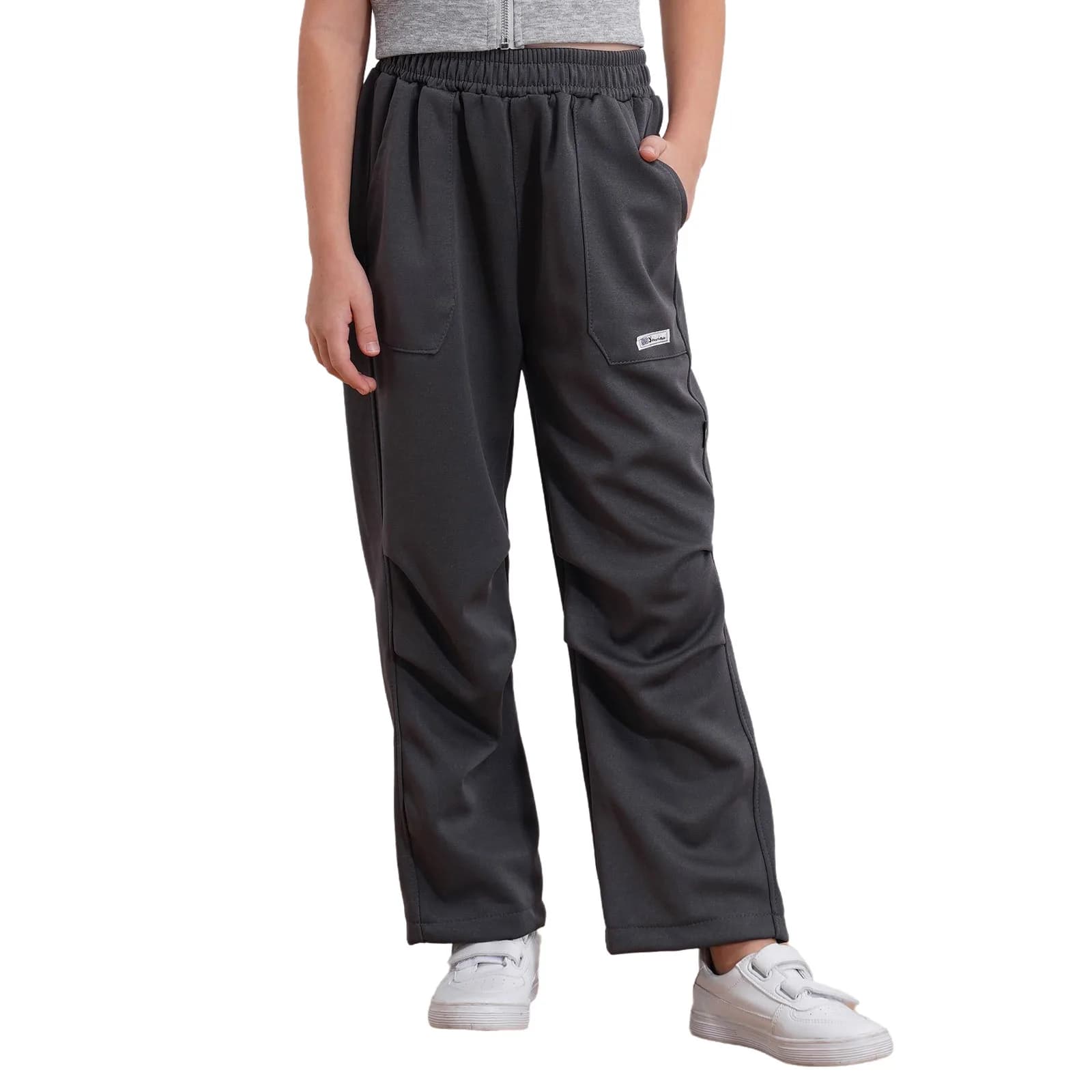 Kids Casual Elastic Waistband Sweatpants
