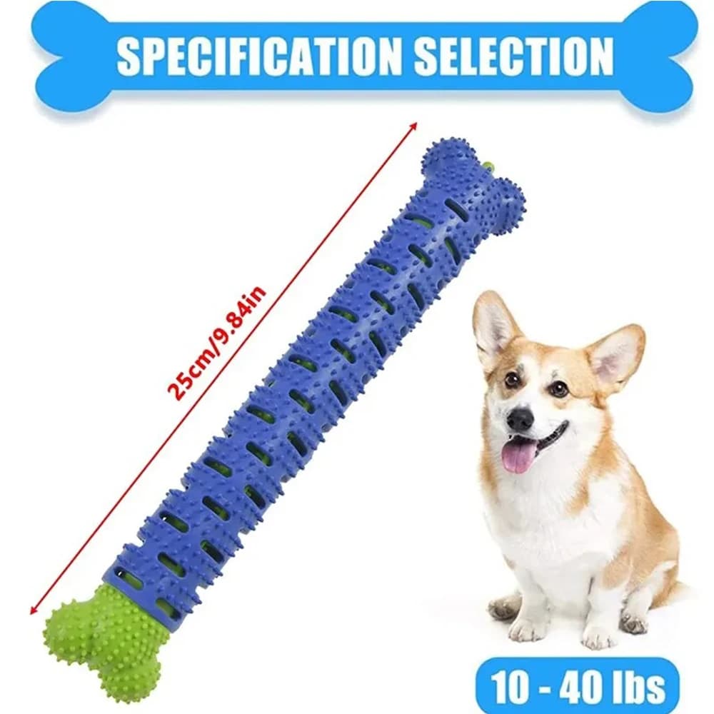 Silicone Dog Chew Toy Bone
