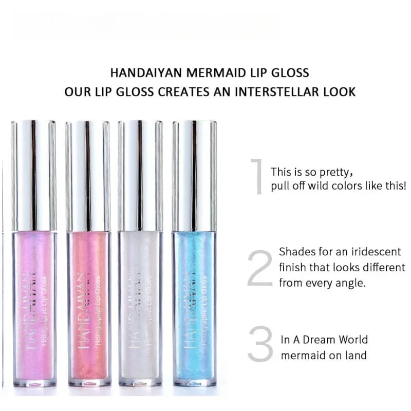 Waterproof Iridescent Lip Gloss