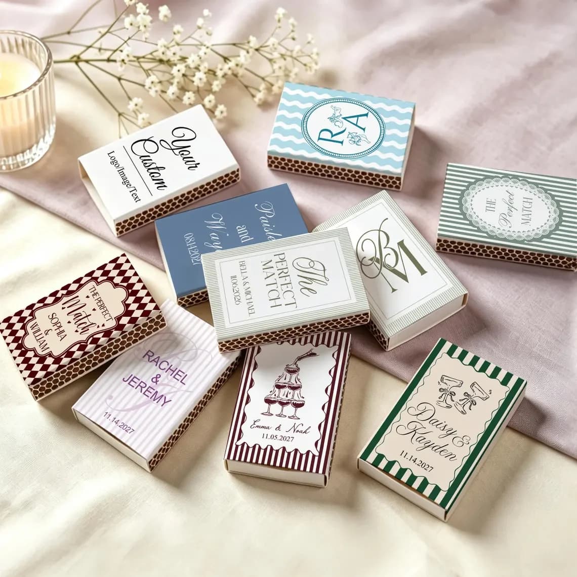 Personalized She Found Her Perfect Match Matchboxes