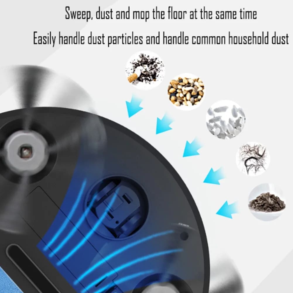 Robotic Vacuum and Mop Combo